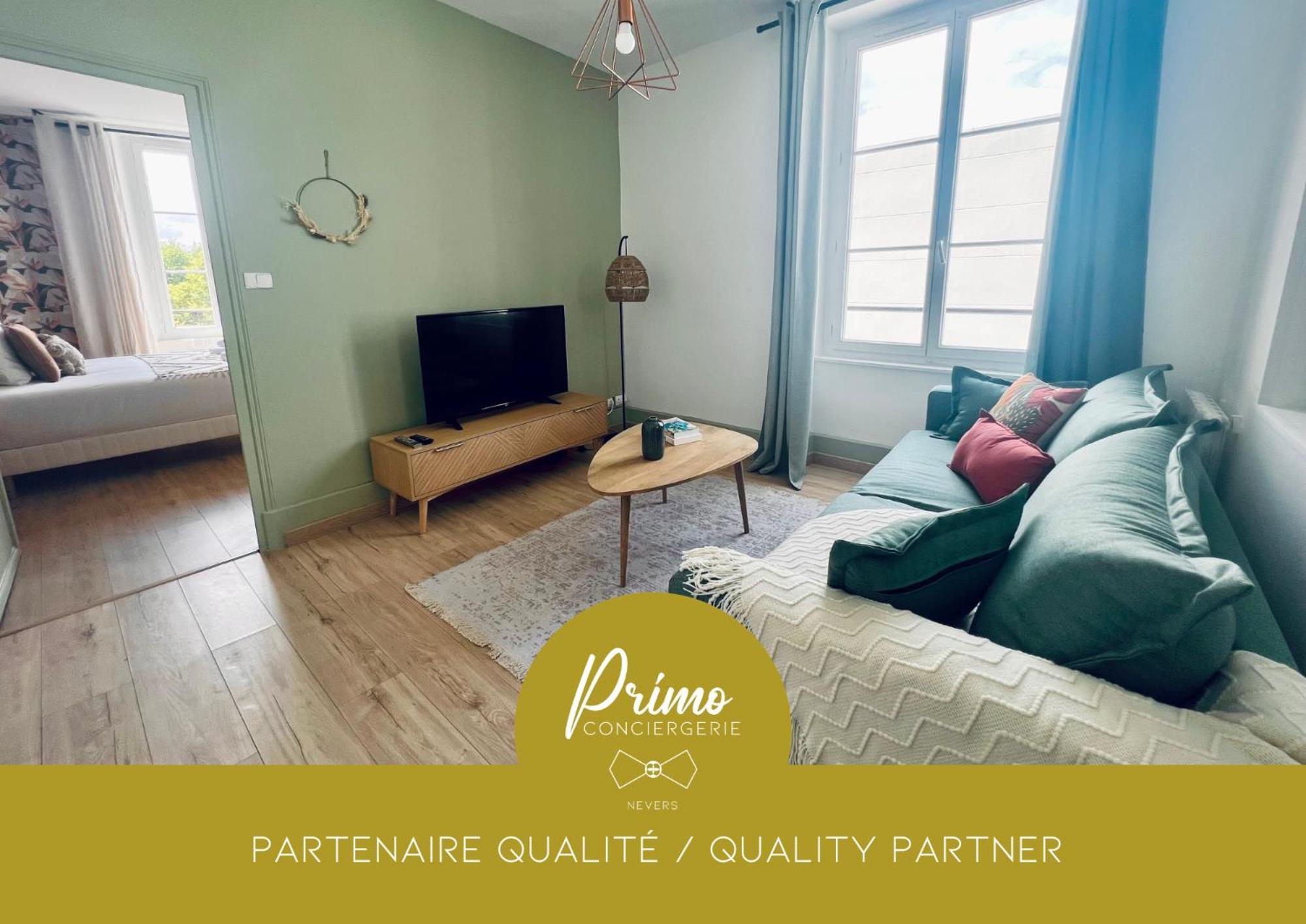 "Le Charleville", Superbe Appartement, Gare De Nevers, Service Premium By Primo C0Nciergerie 외부 사진